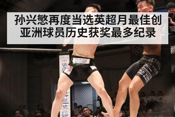 孙兴慜再度当选英超月最佳创亚洲球员历史获奖最多纪录